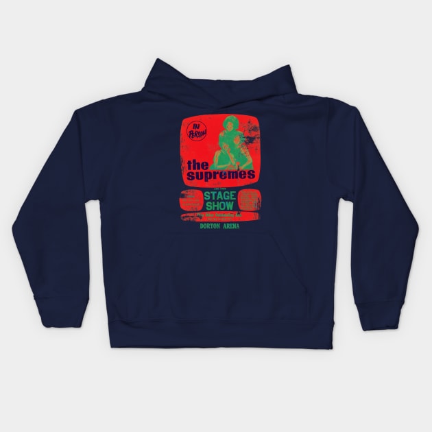 Diana Ross and the Supremes Kids Hoodie by HAPPY TRIP PRESS